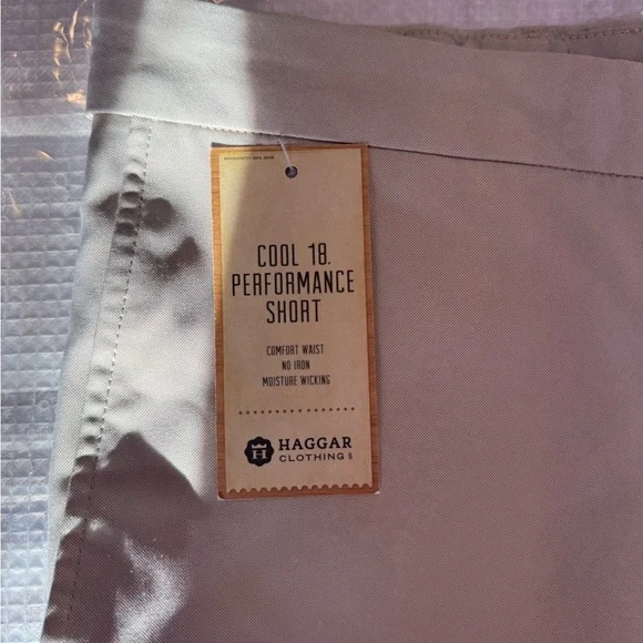 Haggar Cool 18 Pro Golf Shorts Big and Tall Men’s - Picture 2 of 6